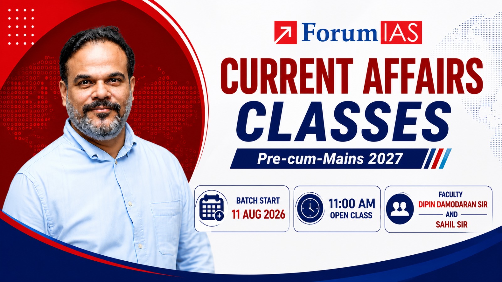 Current Affairs 2027 Open Class by Dipin Damodaran Sir